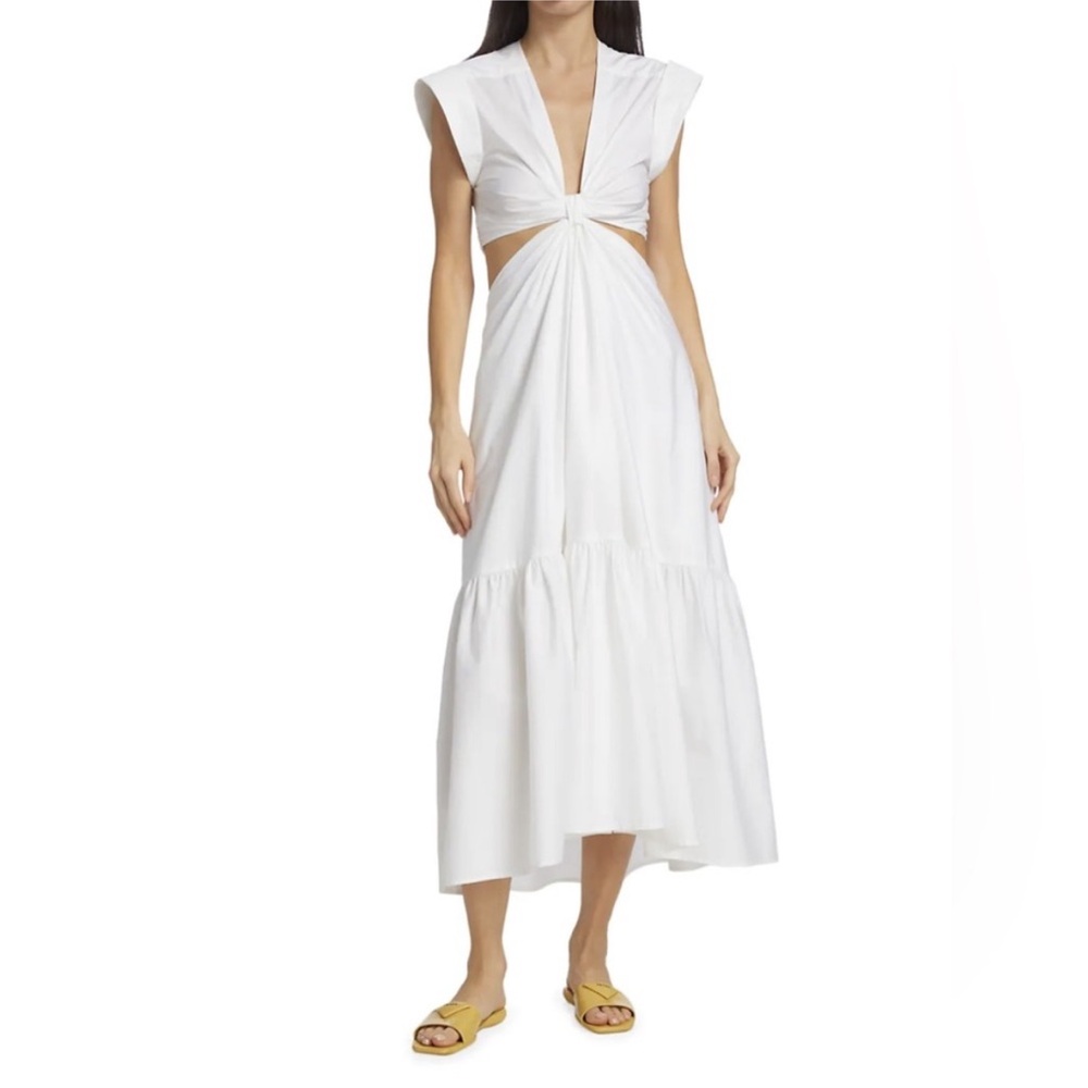A. L. C. Alexandria dress in white size 4. Worn once and dry cleaned!